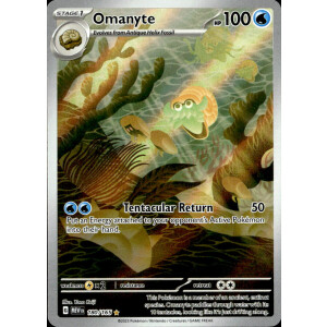 Omanyte - MEW EN - 180/165 - Illustration Rare