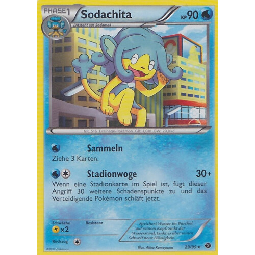 Sodachita - 29/99 - Reverse Holo