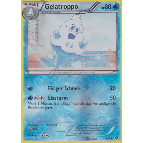 Gelatroppo - 32/99 - Reverse Holo
