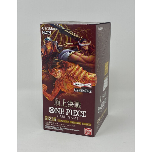 One Piece Card Game Paramount War OP 02 Display (Japanisch)