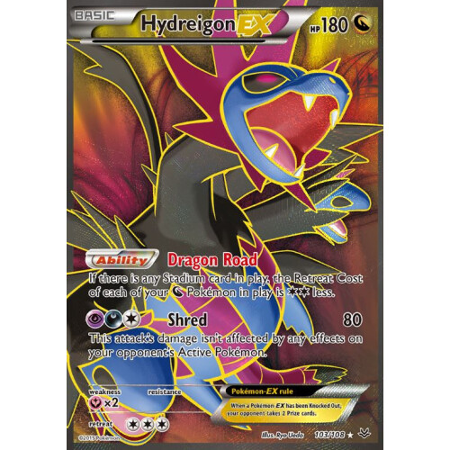 Hydreigon-EX - 103/108 - Fullart