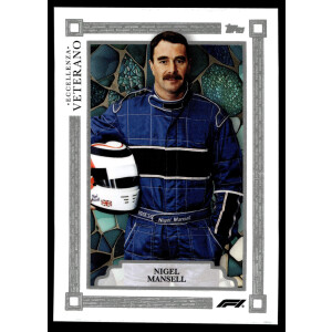 Nigel Mansell 2023 Topps F1 Eccellenza Base Portrait Veterano Williams Racing