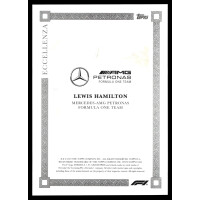 Lewis Hamilton 2023 Topps F1 Eccellenza Base Portrait Mercedes
