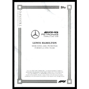 Lewis Hamilton 2023 Topps F1 Eccellenza Base Trionfo Mercedes