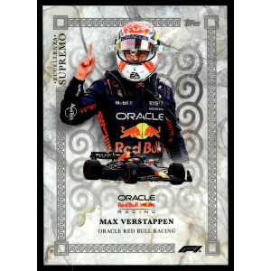 Max Verstappen 2023 Topps F1 Eccellenza Base Supremo Red Bull