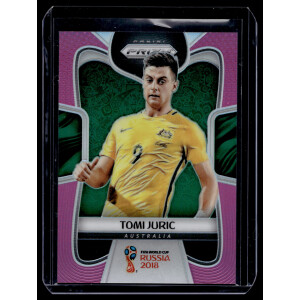 Tomi Juric 2018 Prizm World Cup #271 Pink Prizm 1/8 Australia
