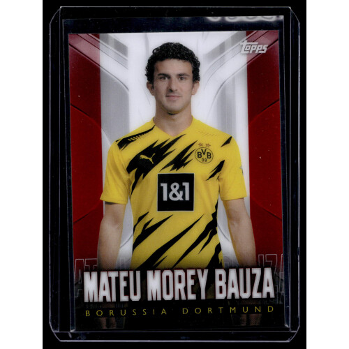 Mateu Morey Bauza 2019/20 Topps BVB Transcendent #C-5 Red 4/5 Dortmund