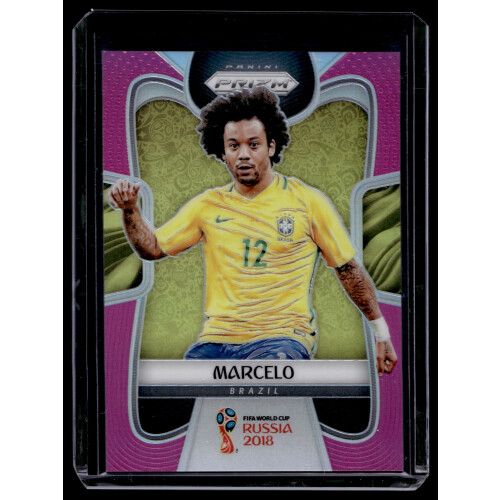 Marcelo 2018 Panini Prizm World Cup #31 Pink Prizm 5/8 Brazil