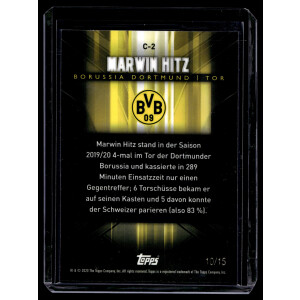 Marwin Hitz 2020 Topps BVB Transcendent #C-2 10/15...