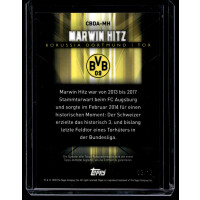 Marwin Hitz 2020 Topps BVB Transcendent #BDA-MH On-Card Auto Gold 3/10 Dortmund