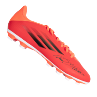 Lukas Podolski Signed Red Adidas X.4 Boot