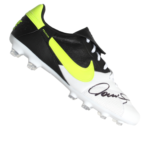 Fernando Torres Signed Black and White Nike Premier Boot