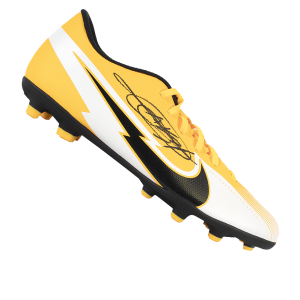 Ansu Fati Signed Yellow Nike Mercurial Vapor Boot