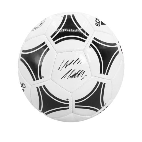 Lothar Matthäus Signed Adidas Tango Football