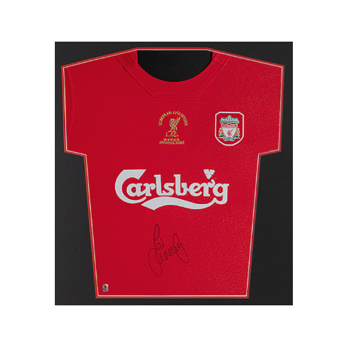 Jamie Carragher Front Signed Liverpool 2005 Home Shirt