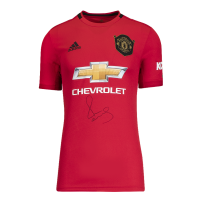 Paul Scholes Front Signed Manchester United 2019-20 Home Shirt