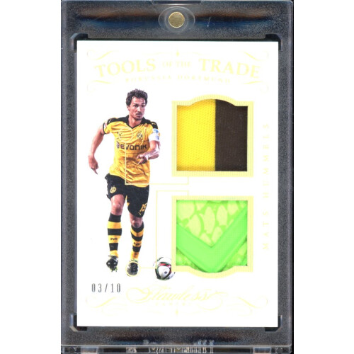 Mats Hummels 2015/16 Panini Flawless #TT-MH Tools of the Trade Match-Worn Relic 3/10