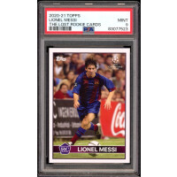 Lionel Messi 2020/21 Topps The Lost Rookie Cards PSA 9 Barcelona