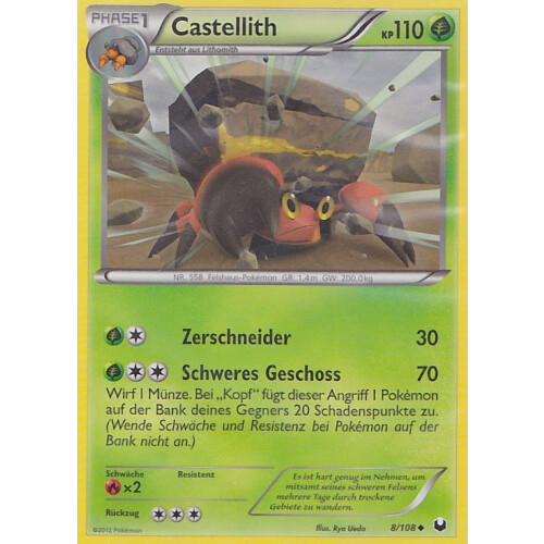 Castellith - 8/108 - Reverse Holo