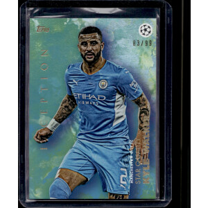 Kyle Walker 2021/22 Topps Inception Star Quality Green 83/99