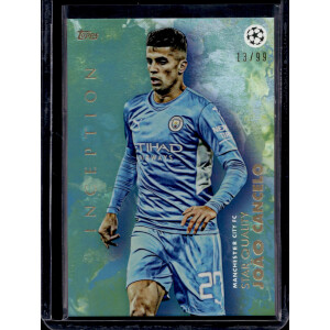 Joao Cancelo 2021/22 Topps Inception Star Quality Green /99