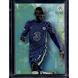 NGolo Kante 2021/22 Topps Inception First XI Green 55/99