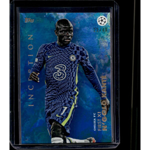 NGolo Kante 2021/22 Topps Inception First XI Green 22/49