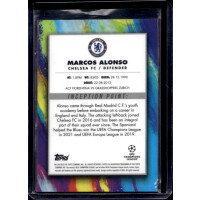 Marcos Alonso 2021/22 Topps Inception Star Quality Blue 16/49