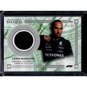Lewis Hamilton 2023 Topps F1 Eccellenza Driver Worn...
