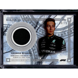 George Russell 2023 Topps F1 Eccellenza Driver Worn...
