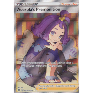 Acerolas Premonition - TG24/TG30 - Ultra Rare
