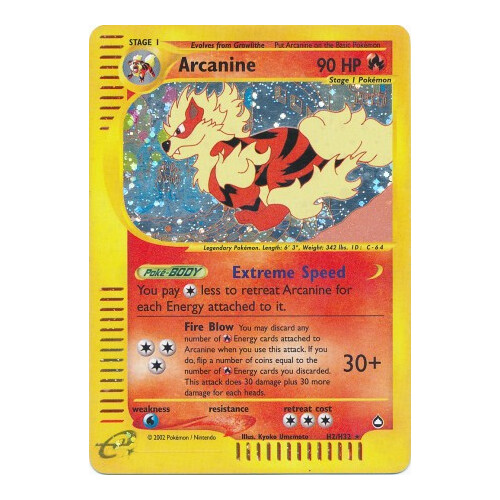 Arcanine - H2/H32 - Holo - Played
