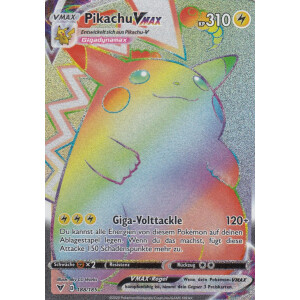 Pikachu VMAX - 188/185 - Secret Rare - Good