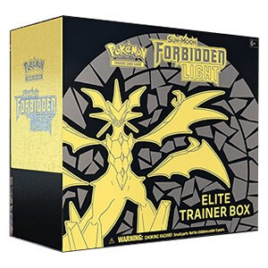 Sun &amp; Moon: Forbidden Light Elite Trainer Box...