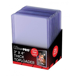 Ultra Pro Thick Toploader (55pt) - 25 St&uuml;ck
