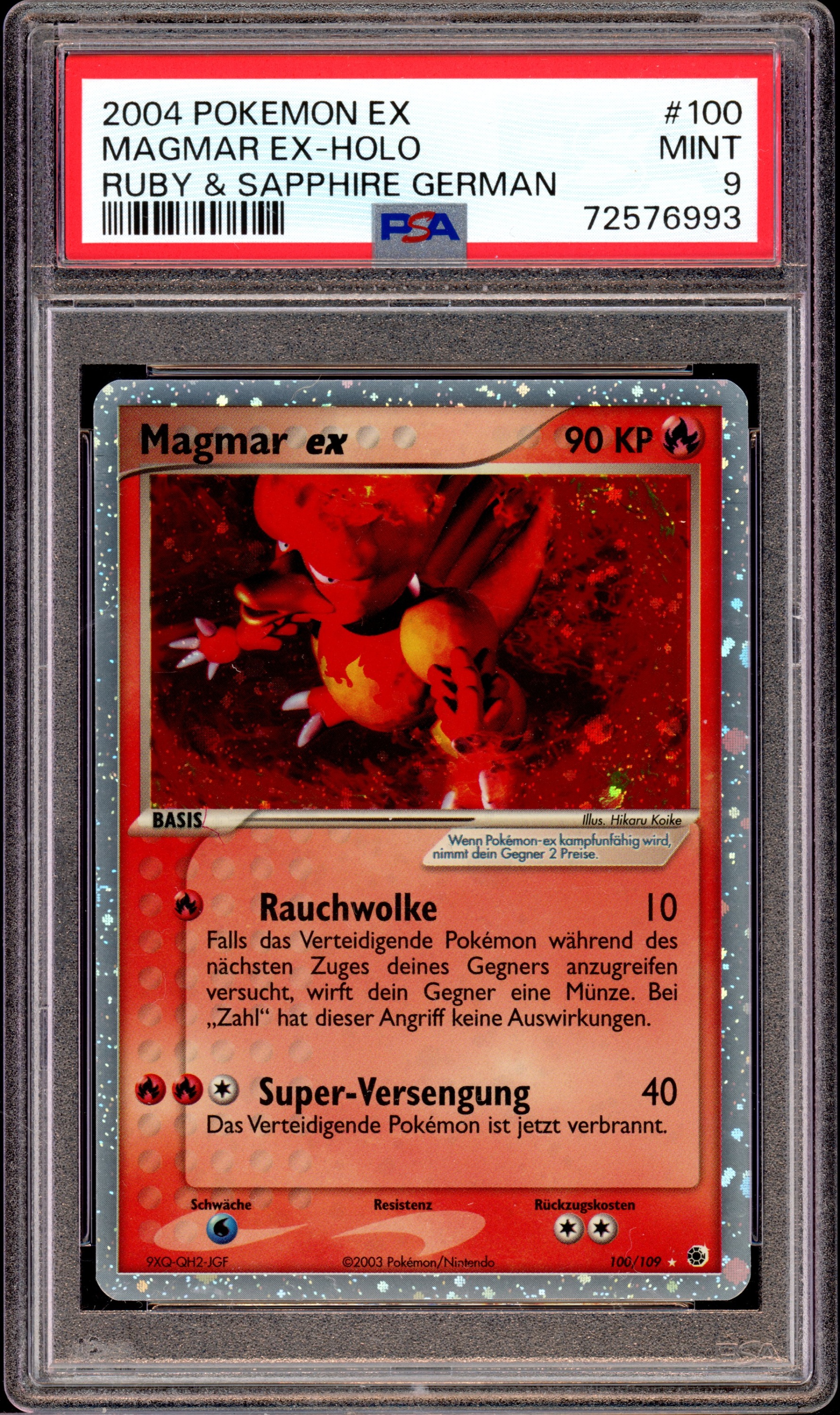 shiny magmar pokemon card Pokemon Call of Legends Magmar #62 main image 0
