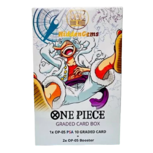HiddenGems One Piece OP-05 Box (PSA 10 Graded Card + 2x...