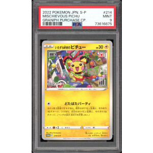 Mischievous Pichu - #214 S-P Graniph Purchase Promo -...