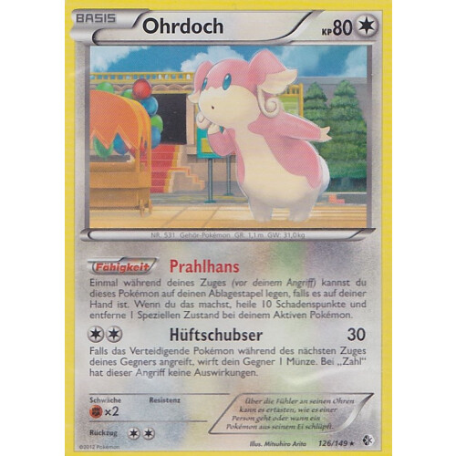 Ohrdoch - 126/149 - Reverse Holo