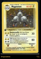 Magneton Base Set 9/102 1st Edition Holo gallery