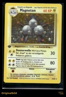 Magneton Base Set 9/102 1st Edition Holo gallery