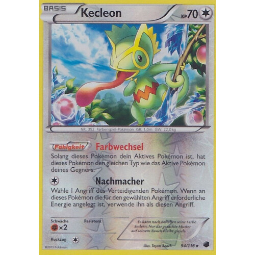 Kecleon - 94/116 - Reverse Holo
