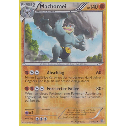Machomei - 50/101 - Reverse Holo