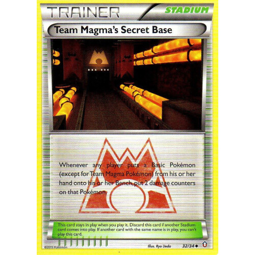 Team Magma´s Secret Base - 32/34 - Uncommon