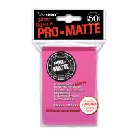 Ultra Pro Pro Matte Bright Pink - 50 Sleeves