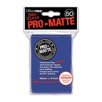 Ultra Pro Pro Matte Blue - 50 Sleeves