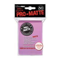 Ultra Pro Pro Matte Pink - 50 Sleeves