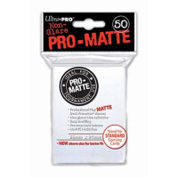 Ultra Pro Pro Matte White - 50 Sleeves