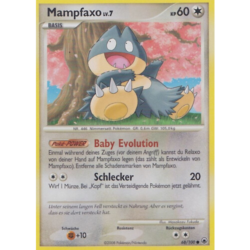 Mampfaxo - 68/100 - Reverse Holo