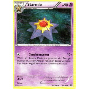 Starmie - 73/160 - Reverse Holo